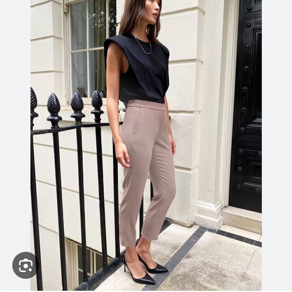 Babaton Linen‎ Taupe Conan Pant Size 0